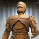 Illustration for article titled Detroits RoboCop statue is almost done, and its goddamn majestic